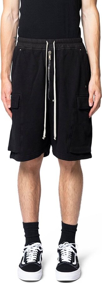 Rick Owens Cargobela Drawstring Cargo Shorts