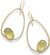 Thumbnail for your product : Ippolita 18K Rock Candy Tipped Oval Wire Earrings