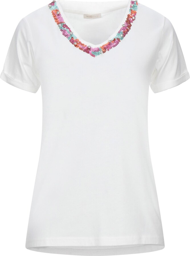 Fracomina T-shirt White - ShopStyle