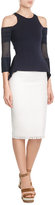 Thumbnail for your product : Roland Mouret Woven Pencil Skirt