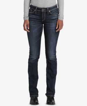 Silver Jeans Co. Elyse Slim-Leg Bootcut Jeans