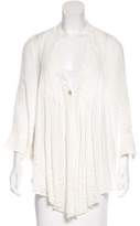 Thumbnail for your product : Elizabeth and James Silk Laser Cut Cardigan