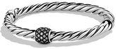 Thumbnail for your product : David Yurman Cable Classics Narrow Bracelet with Diamonds