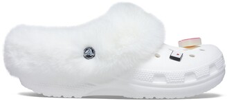 Crocs Classic Mammoth Charm Clogs with Faux Fur Lining - ShopStyle