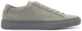 Thumbnail for your product : Common Projects Woman by Grey Nubuck Original Achilles Low Sneakers