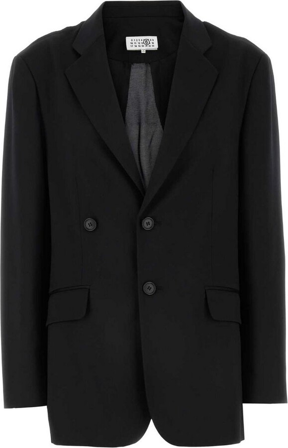 MM6 MAISON MARGIELA Double Breasted Tailored Blazer