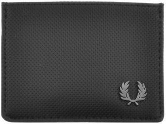 Fred Perry Pique Texture Card Holder Black