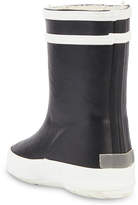 Thumbnail for your product : Aigle Navy blue fur-lined rain boots - Baby Flac Fur