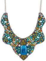 Thumbnail for your product : G Lish G-Lish Multicolor Embellished Bib Necklace