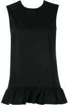 Thumbnail for your product : Marni sleeveless top with frill hem