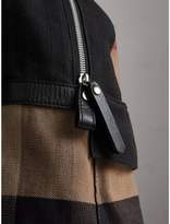 Thumbnail for your product : Burberry Canvas Check and Leather Backpack