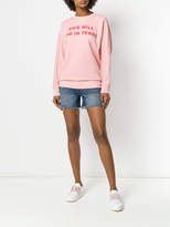 Thumbnail for your product : Zoe Karssen This Will End In Tears sweatshirt