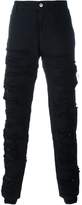 Thumbnail for your product : Hood by Air canvas shredded pants