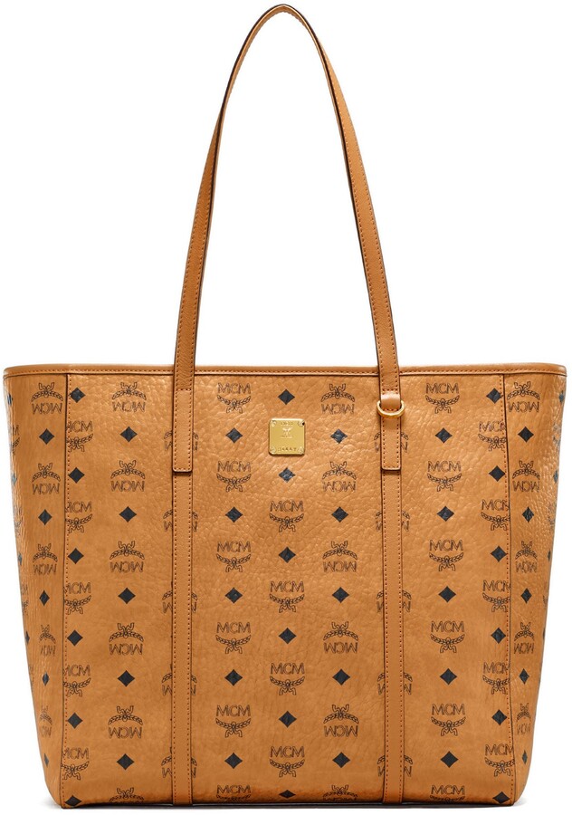 mcm bag cognac