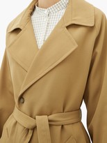 Thumbnail for your product : A.P.C. Bakerstreet Belted Twill Coat - Camel
