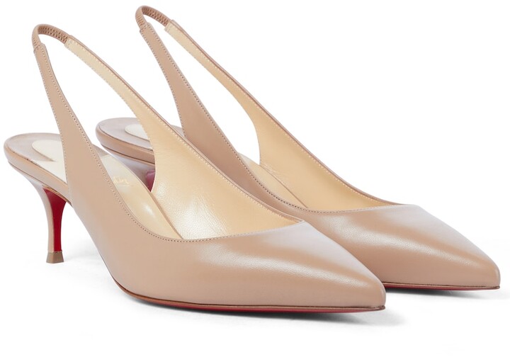 closed toe slingback