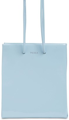 Medea Short Vinyl Bag W/ Long Straps
