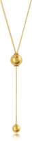 Thumbnail for your product : Vita Fede O'hara Gold Tone Drop Lariat Necklace
