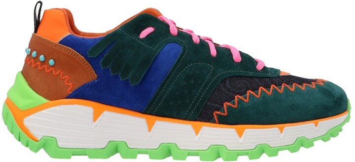 mens multi coloured trainers