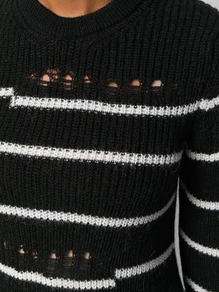 IRO distressed knit jumper