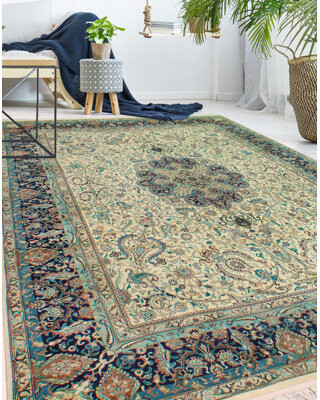 Pak-Persian Dash Ivory Rug