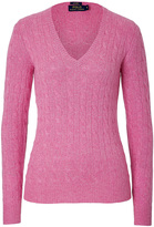 Thumbnail for your product : Polo Ralph Lauren Cashmere Cable Knit Pullover Gr. S
