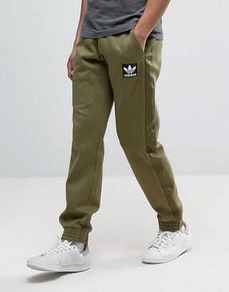 adidas Brand Pack Joggers In Green Ay9303