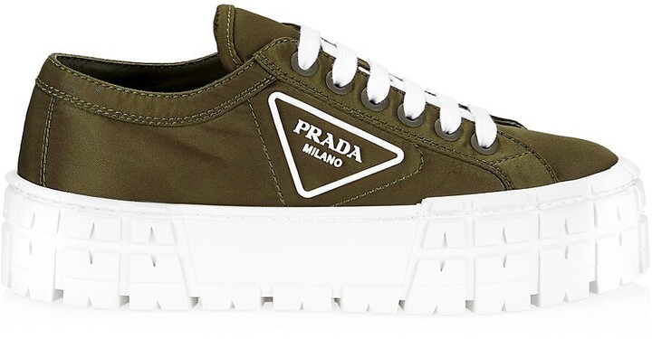 Prada Sock Knit Platform sneaker - size 7.5 – Victoria Vintage