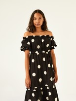 Thumbnail for your product : Peony Swimwear Off Shoulder Maxi Dress
