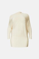 Thumbnail for your product : Karen Millen Curve Slinky Knitted Rib Drape Shoulder Top
