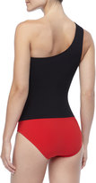 Thumbnail for your product : Karla Colletto Two-Tone One-Piece