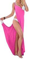 Thumbnail for your product : Soficy Women's Spaghetti Strap Backless Beach Dress Bikini Cover Up(,XL)