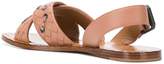 Thumbnail for your product : Bottega Veneta Intrecciato slingback sandals