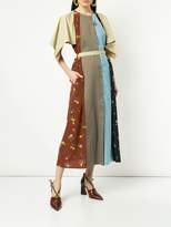 Thumbnail for your product : Anna October patchwork shirt dress
