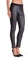 Thumbnail for your product : Velvet by Graham & Spencer Lenore Ponti w/ Faux Leather Pants