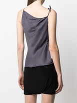 Thumbnail for your product : Rick Owens Cupro Tie Side Camisole