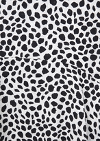 Thumbnail for your product : Chloé Monochrome cheetah print silk dress