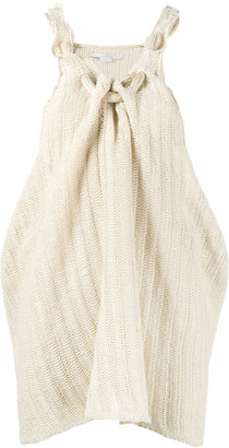 Stella McCartney crochet sleeveless top - women - Linen/Flax - 42