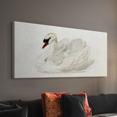 August Grove Vintage Animal Series-LVII- Gallery Wrapped Canvas -Ready to Hang