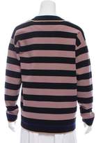 Thumbnail for your product : Diane von Furstenberg Striped Wool Sweater