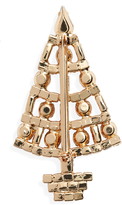 Thumbnail for your product : CRISTABELLE Fancy Christmas Tree Pin