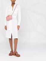 Thumbnail for your product : Blanca Vita Celosia tie-waist shirtdress
