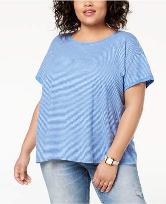 Eileen Fisher Plus Size Organic Cotton Top