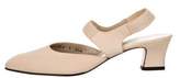 Thumbnail for your product : Ferragamo Suede Slingback Pumps