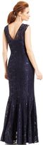 Thumbnail for your product : Alex Evenings Petite Sequin Lace Mermaid Gown and Jacket