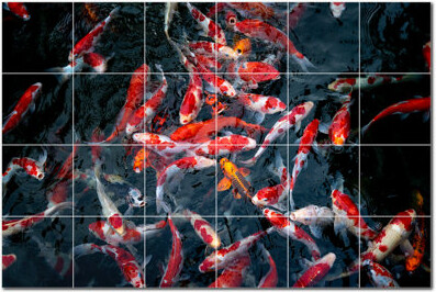 Picture-Tiles.com Coral Photo 6'' x 6'' Satin Ceramic Decorative Mural