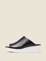 dkny allegra mule wedge sneakers
