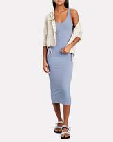 Thumbnail for your product : Enza Costa Ribbed Knit Tank Midi Dress