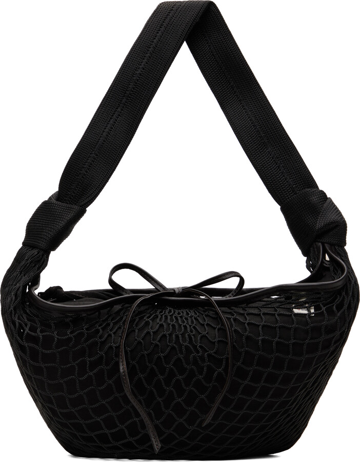 Lemaire Black FILT Edition Fortune Croissant Bag
