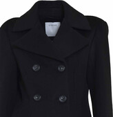 Thumbnail for your product : Sportmax Black double-breasted Yana short coat